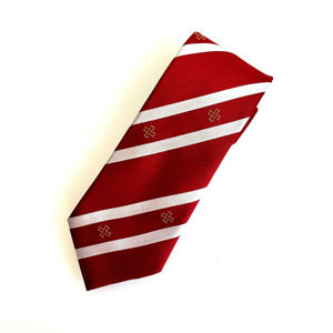 Corbata Formal Masónica del Capítulo Arco Real, Corbata Masónica de Poliéster Bordada Personalizada, Duradera y a Precio Económico - Product Image 5