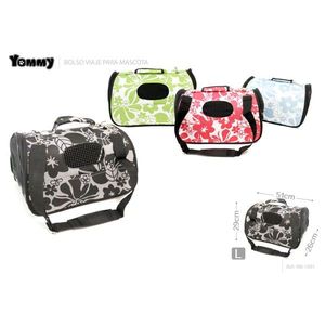 Bolsa de Transporte para Mascotas Yommy 51x29x20cm Diseño Floral para Viajes - Product Image 3