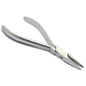 Alicates Profesionales de Acero Inoxidable para Doblar Alambre Dental de Punta Plana, Alicates para Formar Lazos de Alambre de Arco Ortodóntico, Laboratorio Dental - Product Image 1