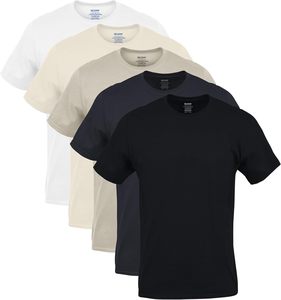 T-shirts pour hommes KANEKA SPORTS, taille européenne, 100% coton, 275 g/m², coupe classique, délavés à l'acide, unisexe, décontractés, séchage rapide - Product Image 3