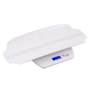 Báscula Digital Electrónica Ace OEM ODM para Bebés/Infantes de hasta 100 kg, con Bandeja Curva Antideslizante, Portátil, de Plástico - Product Image 2