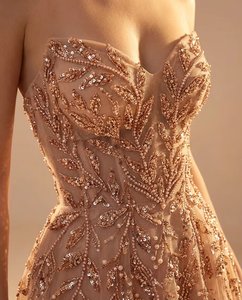 Vestido de Noche de Sirena con Lentejuelas y Cuentas de Alta Gama, Elegante Vestido Formal Largo hasta el Suelo, Calidad de Boutique, Vestido de Fiesta para Invitadas de Boda - Product Image 3