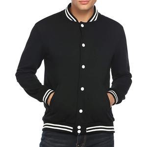 Chaqueta Bomber de Béisbol Acolchada con Logotipo Bordado Personalizado, Chaqueta de Cuero de Talla Grande con Forro de Piel, Precio Razonable - Product Image 3