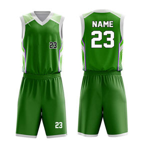 Ensemble Maillot et Short de Basketball Personnalisé en Gros – Tenue d'Équipe par Sublimation, Séchage Rapide, Léger, en Polyester – Kit Sportif - Product Image 2