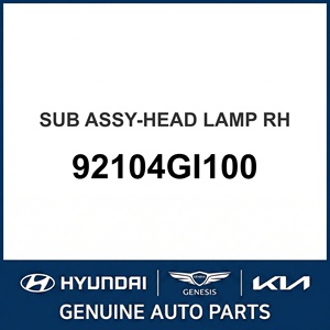 ไฟหน้าแท้ใหม่ รุ่น SUB ASSY-HEAD LAMP, ด้านขวา รหัส OEM 92104GI100 - Product Image 1