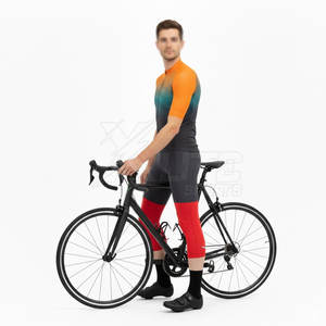 Calentadores de Piernas Profesionales para Ciclismo Deportivo al Aire Libre, Gruesos, de Poliéster/Nailon, Unisex, Diseño sin Costuras, Tejido de Alta Durabilidad y Larga Duración - Product Image 3