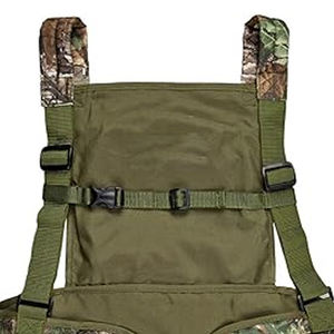 Gilet d'entraînement pour chien orange et vert, résistant à l'eau, pour dressage canin - Haute visibilité dans l'obscurité avec ceinture - Product Image 2