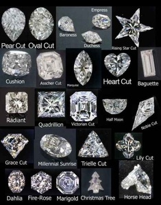 Alphabets Brilliant Polished Certified Synthetic Lab Grown Diamonds Filled Fancy Light 0.15ct 5ct Jewelry Making Customize Order - Product Image 6