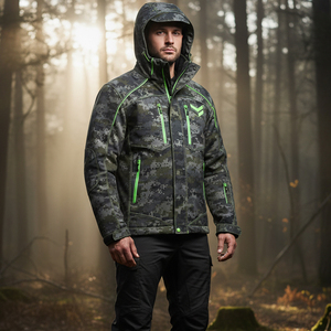 Chaqueta de Caza Profesional con Mangas Articuladas, Mayor Rango de Movimiento, Solución Textil Impermeable y Transpirable - Product Image 6