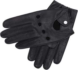Gants de conduite en cuir de daim pour hommes - Product Image 3