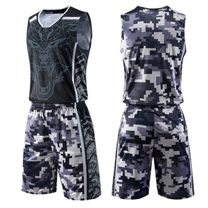 Uniformes de basket-ball unisexes de haute qualité en polyester, impression par sublimation personnalisée, anti-transpiration, anti-UV, respirants, grandes tailles - Product Image 5