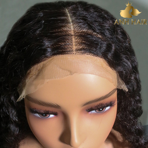 Peluca de Cabello Rizado Birmano de Lujo, Encaje HD 13x6, Cabello Humano Vietnamita Virgen de Calidad, Pelucas Frontales - Product Image 2