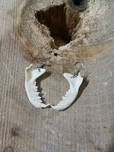 Pendientes Góticos de Hueso, Ecológicos, Pulidos, Artesanía Natural - Product Image 3