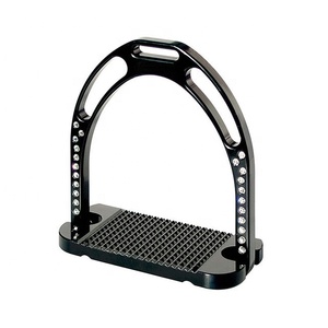 Estribos de estribos para montar a caballo, estribos de seguridad de Color plateado y Español hechos a medida - Product Image 5