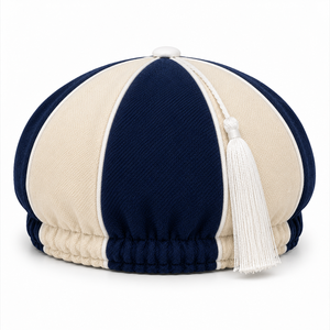 Casquette de rugby unie à huit panneaux, style vintage, en velours, pour club, personnalisable, commande en gros, lot 3D - Product Image 3