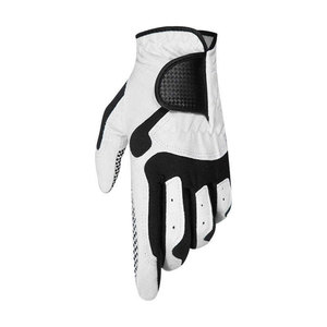 Guantes de Golf de Cuero Genuino Premium para Hombre, Blancos Suaves con Logotipo Personalizado, Talla Grande, Diseño de Agarre Cómodo, Alta Calidad - Product Image 1