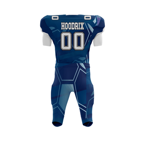 Uniforme de Fútbol Americano Personalizado, Jersey Cosido con Tela Tackle Twill, Sublimación Completa, Malla Transpirable con Almohadillas Integradas, Pantalones Juveniles - Product Image 4