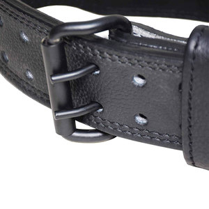 Cinturón de Levantamiento de Pesas de Cuero Vacuno, Alta Calidad, Ajustable, Transpirable, Impermeable, Protección Profesional para la Espalda - Product Image 5