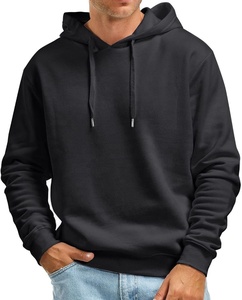 Sweat à capuche personnalisé Streetwear pour hommes S Sweats à capuche imprimés unisexe uni de haute qualité surdimensionné en coton organique silicone décontracté - Product Image 1