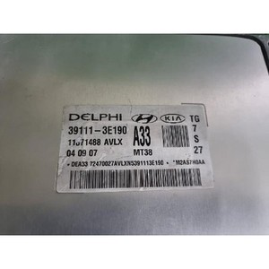 Módulo de Control del Motor Grandeur/Azera TG 2005-2010 Usado OEM 391113E190 - Product Image 6
