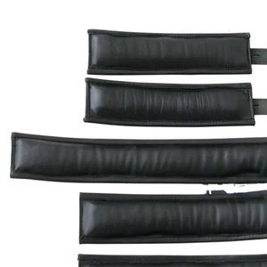 Esposas de Cuero Resistentes con Hebilla de Acero de 4.5cm de Ancho, Remaches con Impresión por Transferencia de Calor y Anillos en D - Product Image 6