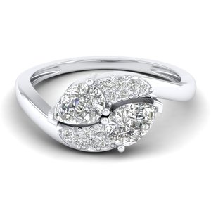 REYES Luxury <b>925</b> Sterling <b>Silver</b> 1.64 Carat Pear Cut Moissanite <b>Ring</b> For Women Wedding and Engagement Gift Fine Jewelry - Product Image 5