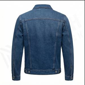 Venta al por mayor Pro personalizado chaquetas de los hombres lavados chaquetas de mezclilla Venta caliente ropa de calle chaqueta de calle de moda - Product Image 3