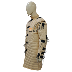 Abrigo Gambeson Medieval, Grueso y Acolchado, 100% Algodón, Manga Larga, Transpirable, Chaqueta Aketon para Invierno, Armadura de Caballero - Product Image 4