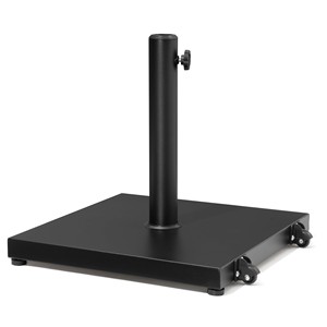 Base de parasol moderne en métal – Socle lourd et robuste pour parasol de terrasse extérieur – Vente en gros - Product Image 1