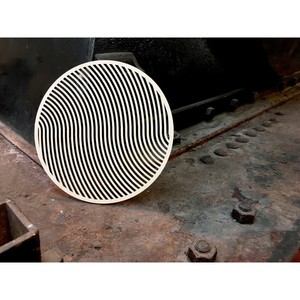 Assured Quality Classic <b>Round</b> Wooden Trivet 400mm Eco-Friendly Non-Slip Mats & Pads - Product Image 2