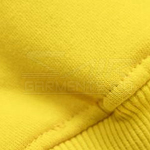 Sweat-shirts pour hommes sur mesure, style unique, couleur jaune unie, basiques, à prix avantageux - Product Image 5
