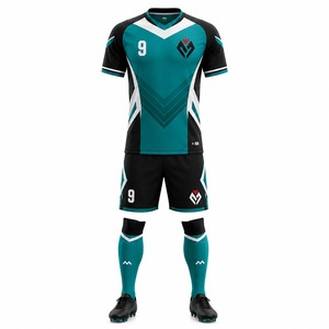 Uniformes de Fútbol Personalizados, Camisetas de Equipo, Pantalones Cortos, Kits de Fútbol, Ropa Deportiva Transpirable de Alto Rendimiento para Hombres, Mujeres y Jugadores Jóvenes - Product Image 1