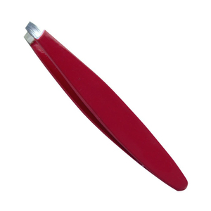 Pinzas Profesionales para Cejas de Acero Inoxidable con Punta Inclinada y Diseño de Agarre Equilibrado para un Afeitado de Precisión - Product Image 4