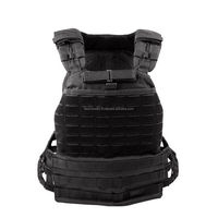 Chaleco Táctico Air Soft Fighter para Exteriores, de Liberación Rápida, Duradero, ACU Molle, Reflectante, Resistente al Calor, para Hombre