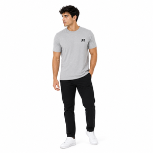Camisetas Deportivas Personalizadas para Hombre, Algodón Suave, Corte Ajustado, Ropa Casual Urbana, Proveedor de Ropa al por Mayor OEM ODM, Marca Privada - Product Image 2