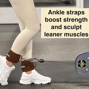 Sangles de cheville pour musculation, accessoires de fitness confortables pour la force des jambes, sangle de cheville de gym – Approvisionnement direct usine - Product Image 5