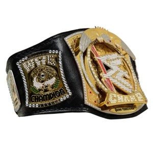 Cinturones de Campeonato Personalizados, Cinturón de Campeonato WWE, Cinturón Giratorio, Réplica de Cinturón de Título, Cinturones de Lujo de Cuero Genuino de Pakistán - Product Image 1