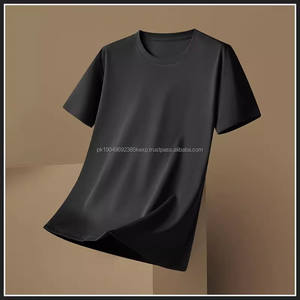 Camiseta de Manga Corta Informal con Logotipo Personalizado OEM para Hombre y Mujer, Algodón de Fibra Larga, Antiincrustante, Primavera, Camiseta de Algodón Puro - Product Image 5