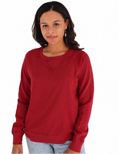Sudadera Blanca de Cuello Redondo para Mujer, 100% Algodón, Tejido de Punto, Corte Regular, Color Sólido, Transpirable, para Otoño - Product Image 6