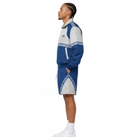 Diseña Tu Propio Conjunto Deportivo Personalizado para Hombre, Chaqueta Cortavientos y Pantalones Cortos de Satén, Transpirable, de Poliéster