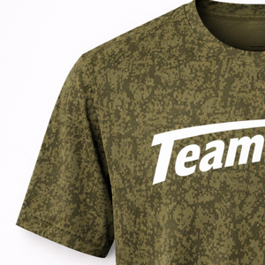 Camiseta Deportiva Personalizada con Diseño de Camuflaje para Jóvenes, Camiseta de Equipo con Camuflaje, Ropa Deportiva Cómoda y Elegante - Product Image 4
