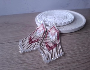 <b>Flexible</b> Order <b>Beaded</b> Earrings Custom Quantities <b>Beaded</b> Earrings Solid Color <b>Beaded</b> Earrings Custom Factory Wholesale Use <b>Beaded</b> - Product Image 3