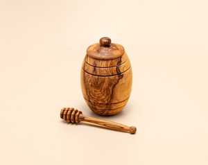 Dosificador de Miel de Madera Hecho a Mano por Fabricantes Confiables, Diseñado para un Rociado Fácil, Multifuncional, Almacenamiento Perfecto, Natural y Fresco - Product Image 1