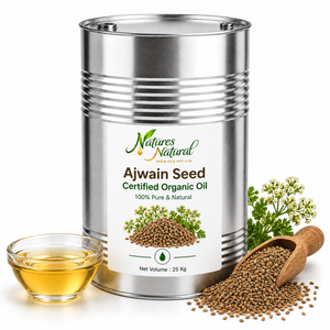 Aceite Esencial de Semilla de Ajwain, Aceite Esencial Orgánico Puro y Natural, 1 Kg, Botella Plateada para Masajes y Cuidado de la Piel - Product Image 4