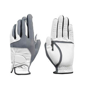 Gant de golf pour main droite en cuir microfibre, antidérapant, respirant, évacuant l'humidité, léger, unisexe, à enfiler - Product Image 3