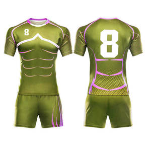 Camiseta de Rugby de Alta Calidad 2024 Personalizada para Hombres, Niños y Jóvenes, Ropa de Rugby, Uniformes Escolares para Equipos de Jugadores - Product Image 2