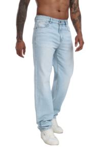 ATLANTIC Customizable <b>Denim</b> <b>Trouser</b> for Men Anti-Wrinkle Straight Pattern Casual Style with Double Pocket ODM/OEM - Product Image 3