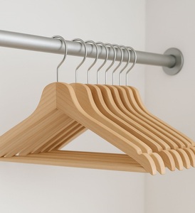Clothing Storage Durable Wide Shoulders Organizer Easy Installation Carved Double Tier for Closet Bathroom Clothing Storage - Product Image 3