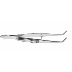 Pinzas Musculares Jameson de Acero Inoxidable, Instrumento Quirúrgico Oftálmico para Manipulación del Músculo Extraocular, Cirugía de Estrabismo - Product Image 3