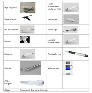 Máy Hydra Lột Kim Cương <span class=keywords><strong>12</strong></span> Trong <span class=keywords><strong>1</strong></span> Máy Làm Đẹp Trẻ Hóa Da Mặt Dermabrasion Nước Bằng Tia Cực Tím CE - Product Image 3